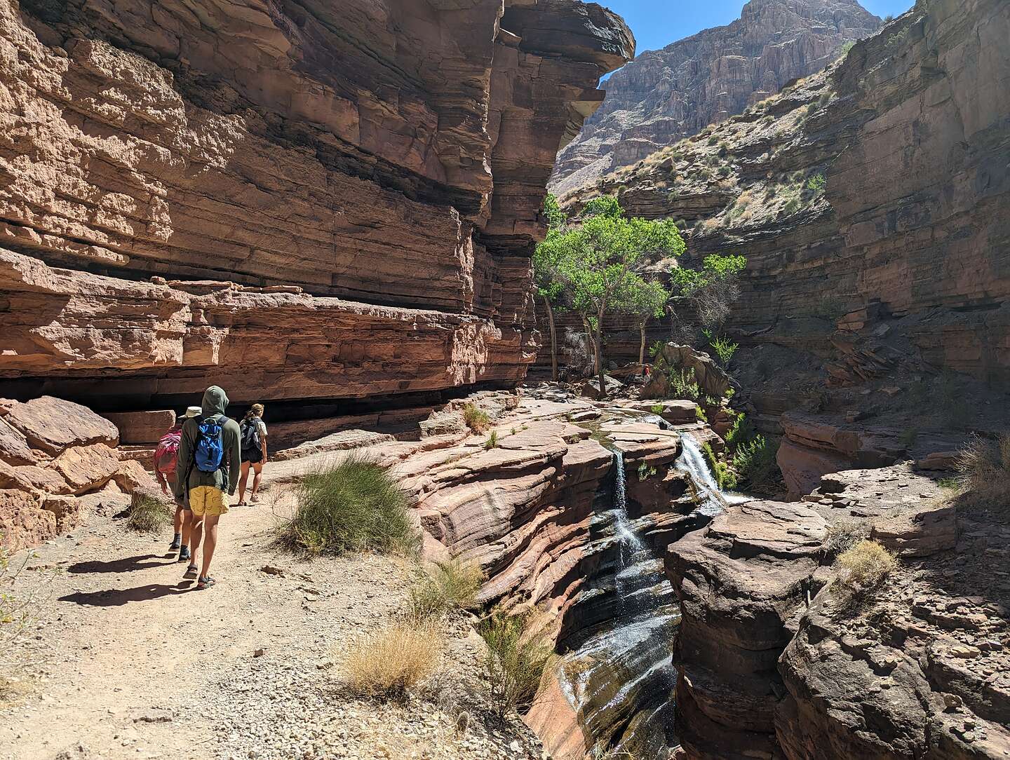 Heading up Deer Creek